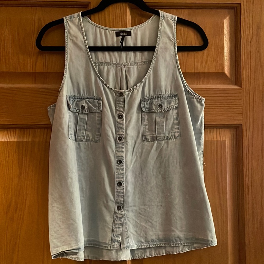 Denim Tank Top